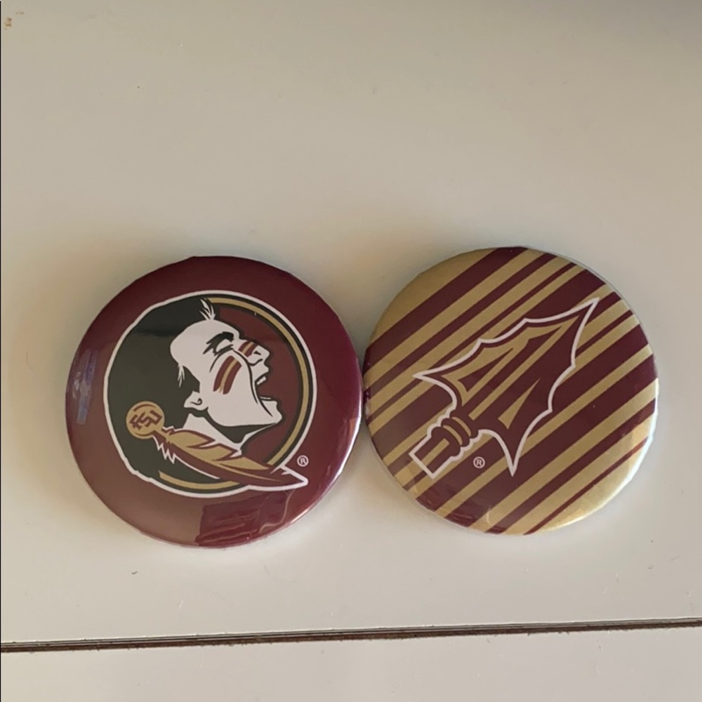 2 fsu pins - free with bundle